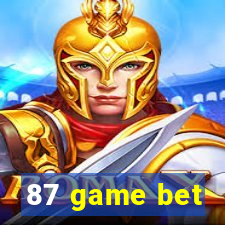 87 game bet